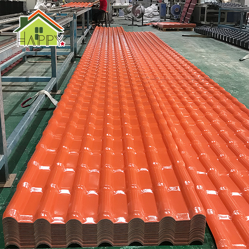 35 years life time UPVC roof sheet plastic pvc roof tile for house /project