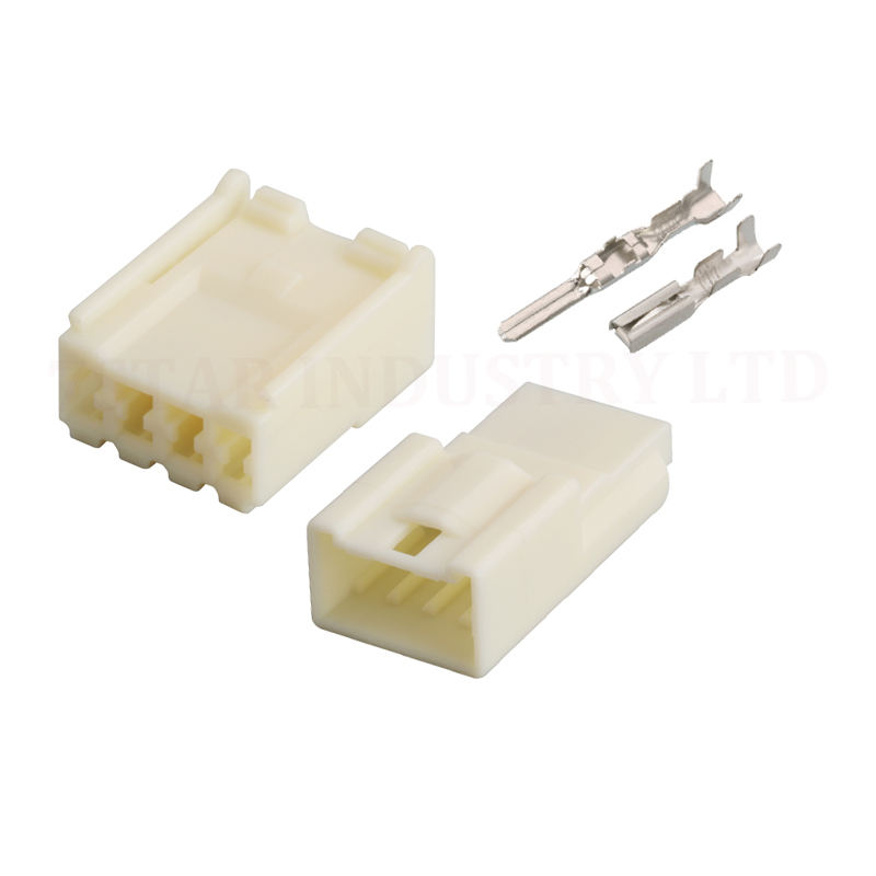 DJY7041-2-11 DJY7041-2-21 Авто 4 контактный мужской и женский разъем жгута проводов разъем с терминалы 6240-1004 6240-5002
