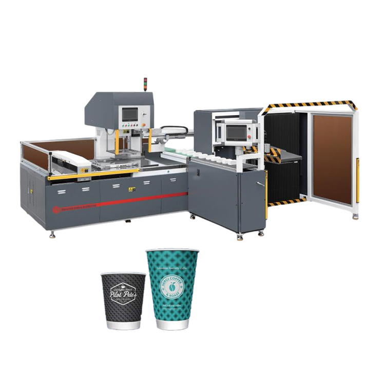 Custom-made paper cup waste stripping machine after die cutting