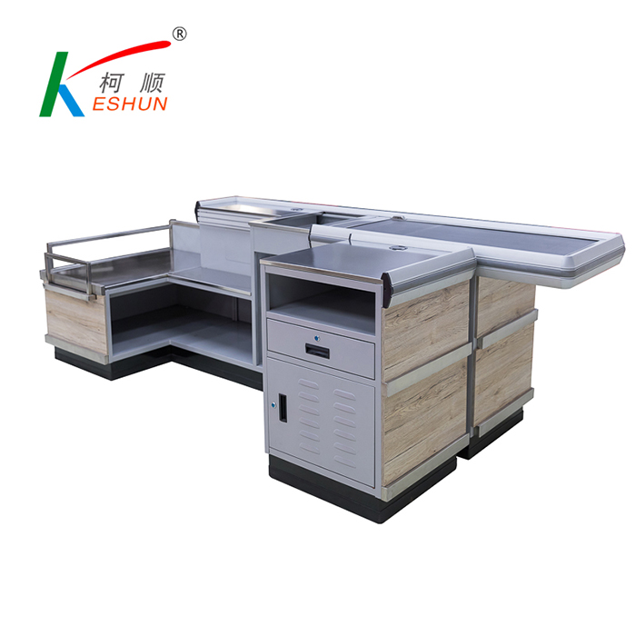 Convenience Store Cashier Desk Retail Shop and Supermarket Equipment Checkout Counter