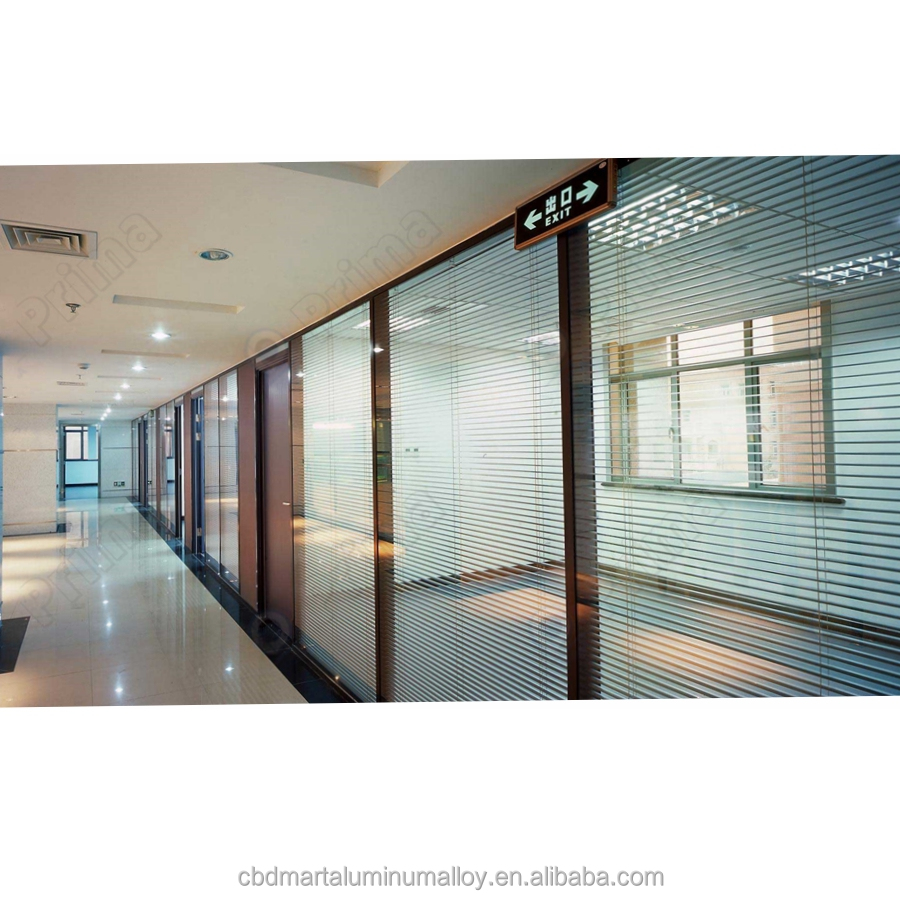 Hospital Profile Movable Partition Glass Living Room Glass Partition Wall Panel Divider Partition Design Glass