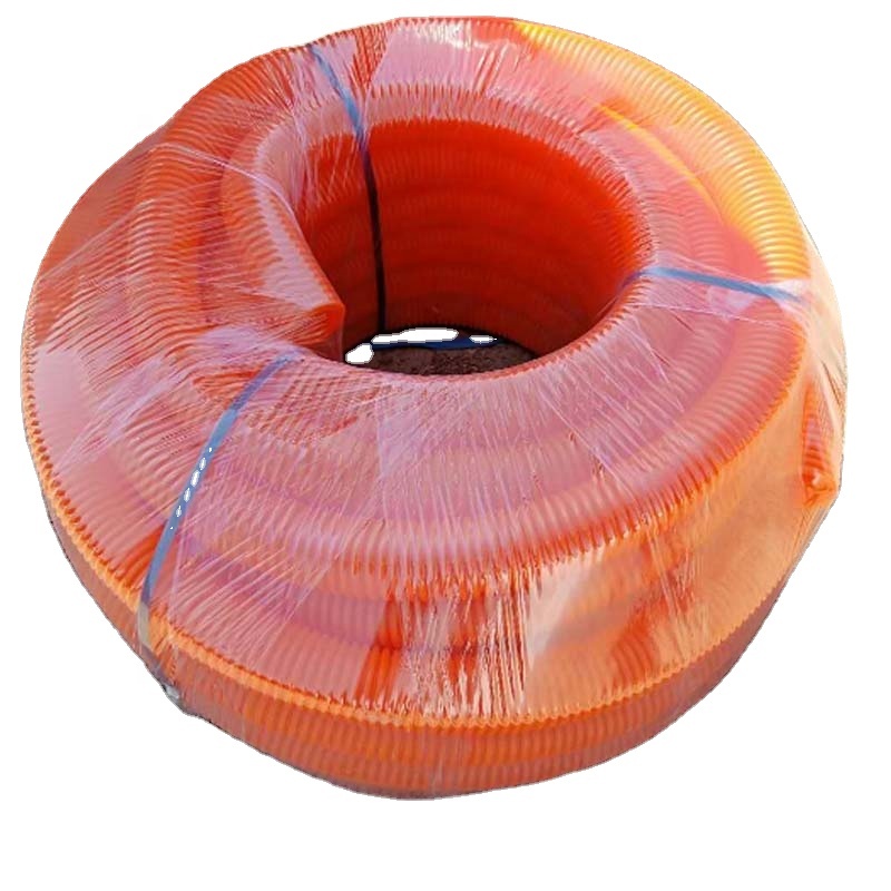 OD 90mm Polypropylene MPP Double Wall Corrugated HDPE Pipe
