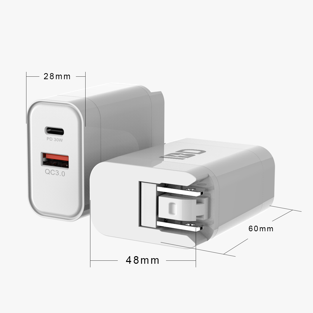 Сетевое зарядное устройство Usb 36 Вт Pd, сетевое зарядное устройство, австралийское быстрое Сетевое зарядное устройство