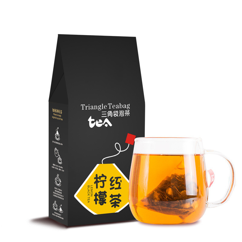 Flavored lemon black tea healthy Low price
