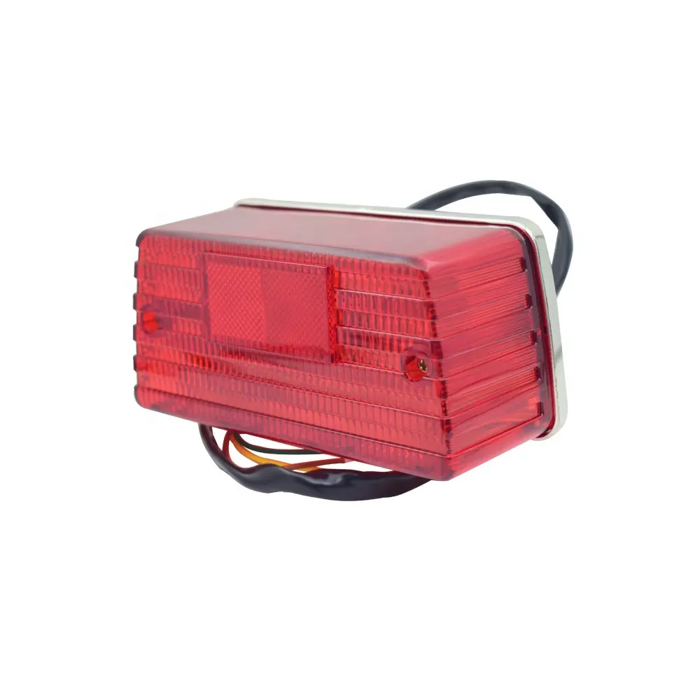 Motorcycle Tail Lamp For Suzuki AX100 GS125 Taillight Brake Light Lens Cover Assembly ATV Accessories