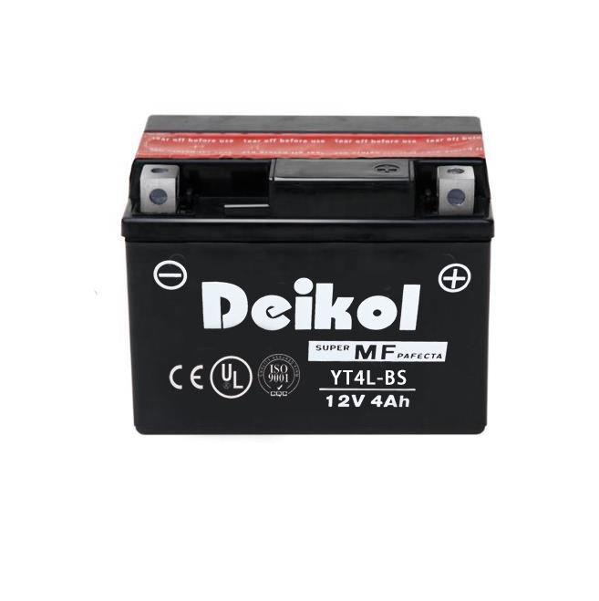 YTX4L 12V4Ah 4LB герметичный без обслуживания с кислотной батареей мотоцикла