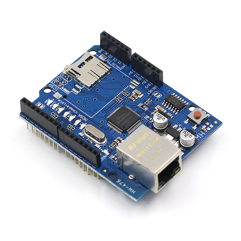 1pcs Shield Ethernet Shield W5100 R3 UNO Mega 2560 1280 328 UNR R3 W5100 Development board