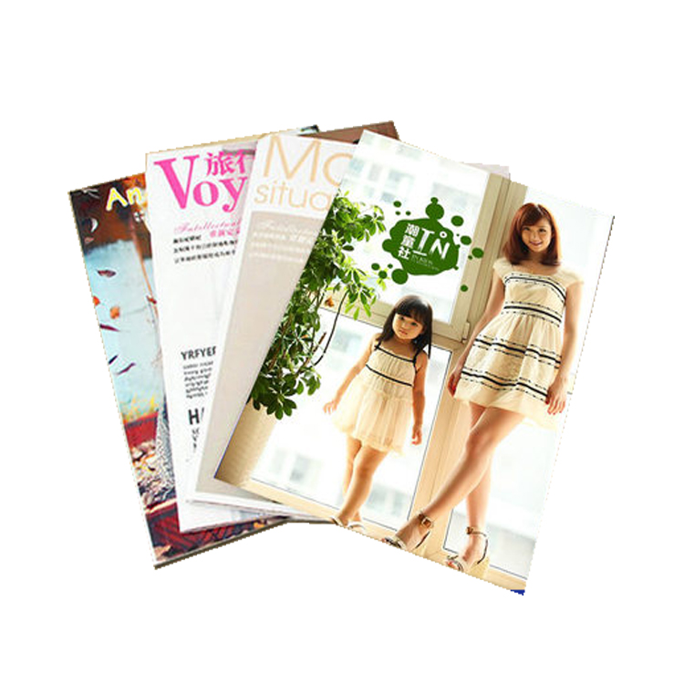 A4 size art paper printing interior wallpaper advertising catalogue printing services