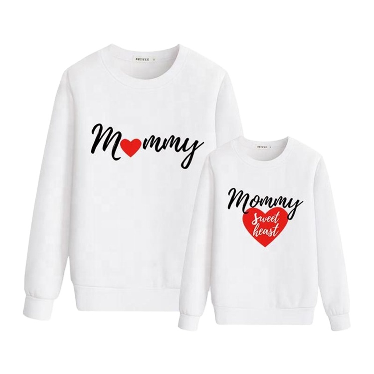 long sleeves sweaters family matching sweatshirts mother and daughter outfits mommy baby girl clothes mom and me sweaters