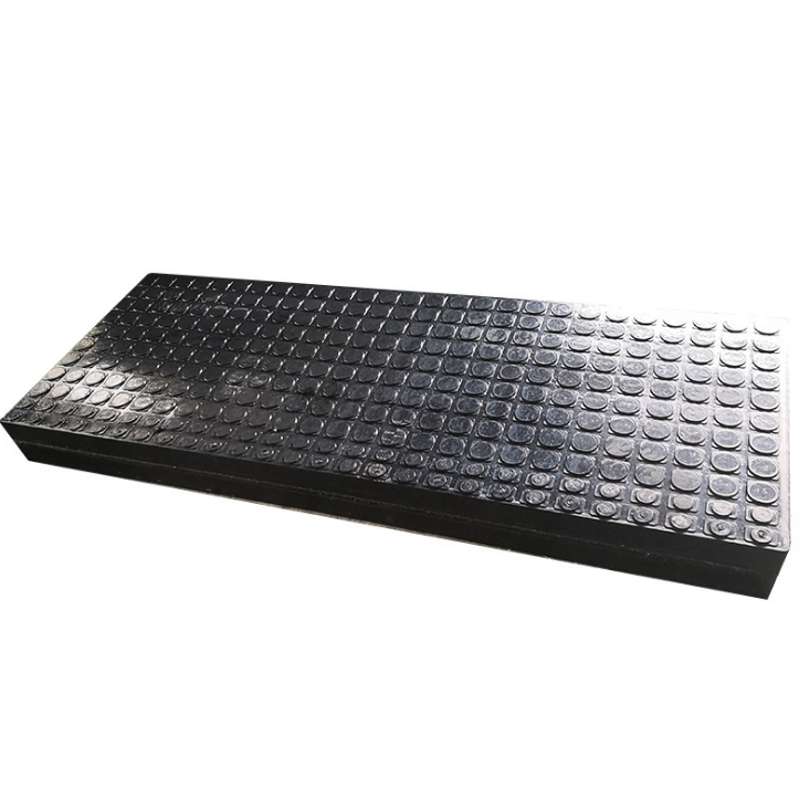 High quality railway track rail rubber crossing plate