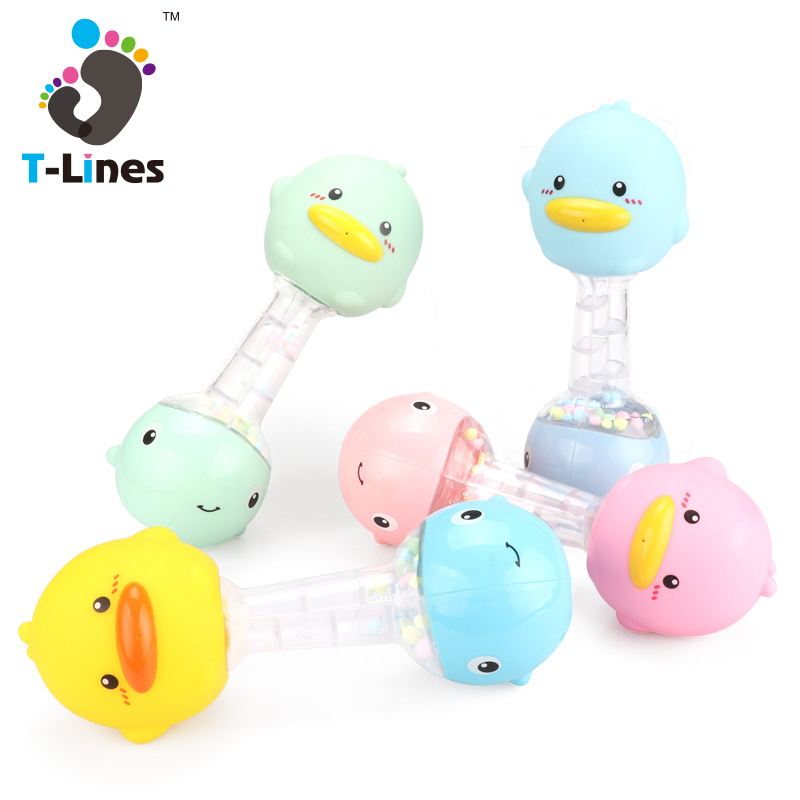 BB rubber duck колокольчик детские погремушки игрушки для купания для девочек, игра вода игрушка