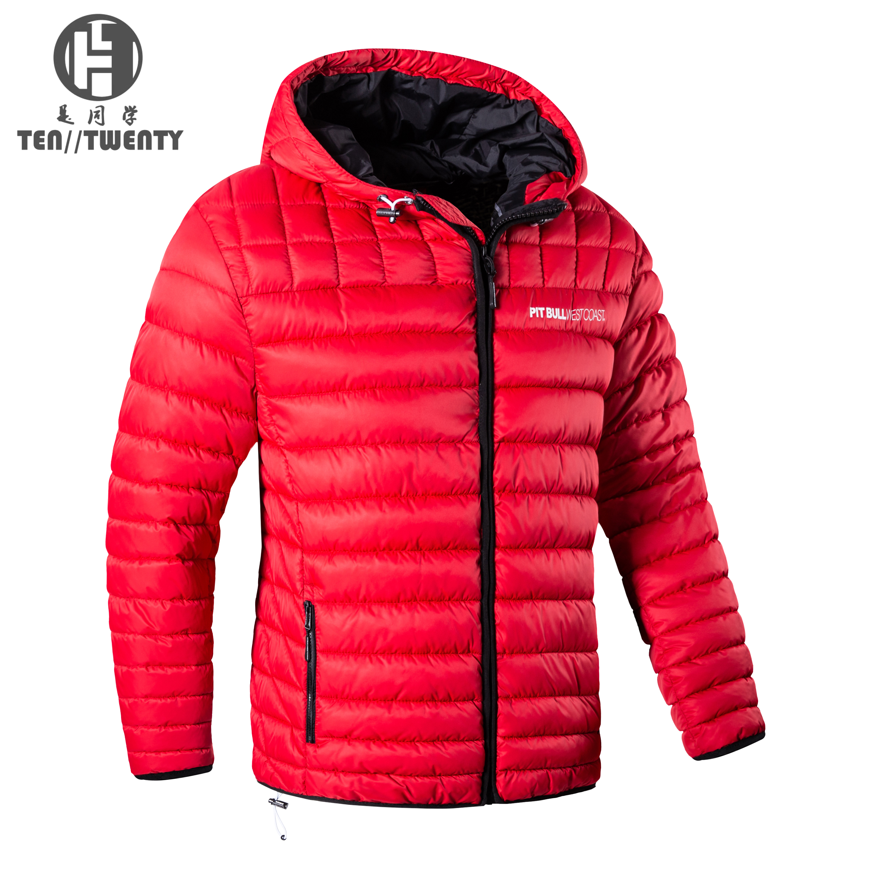 OEM Men's Jackets Windproof Nylon Outdoor Puffer Padding Jacket Coat Quilted Padding Square Winter Jacket