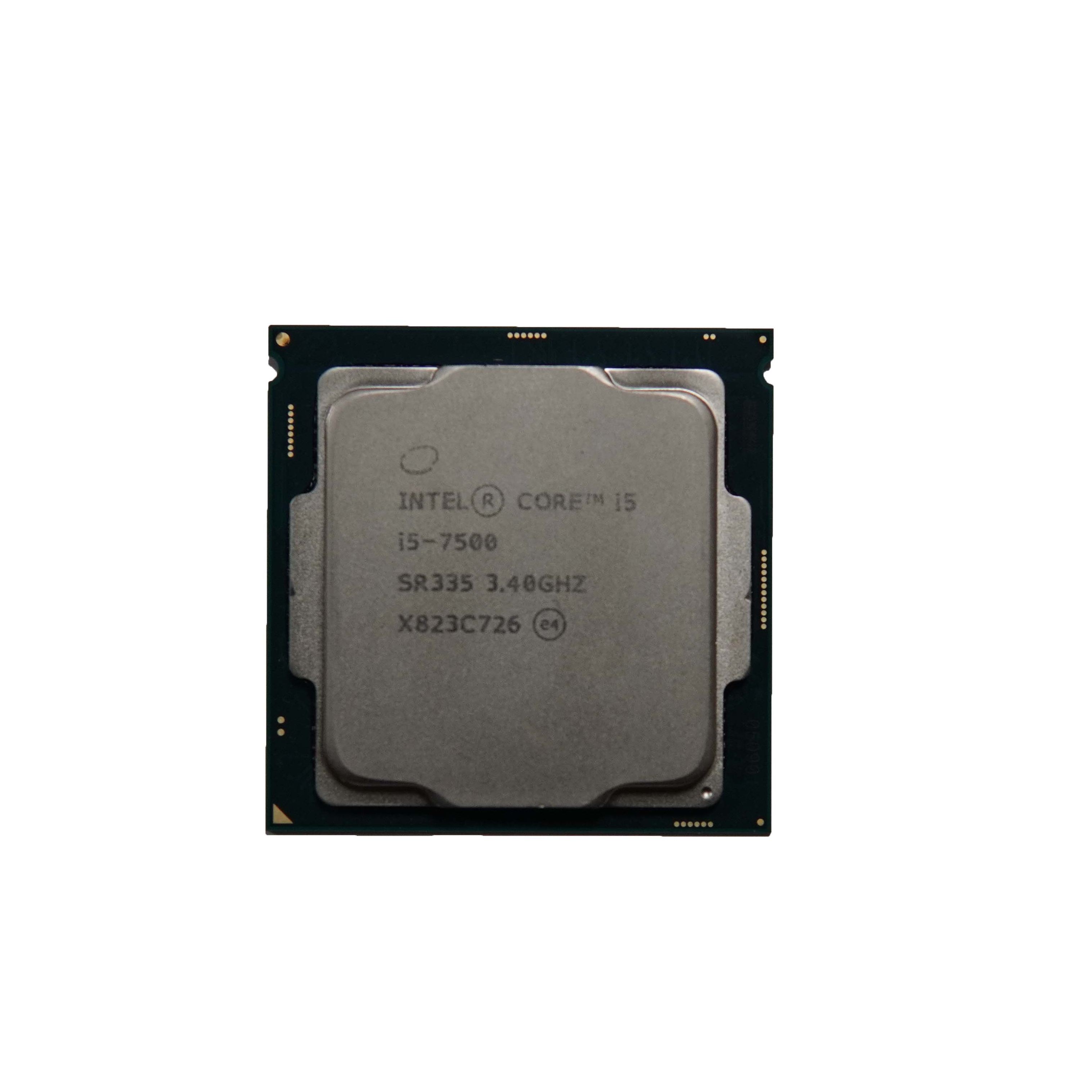 Новый четырехъядерный процессор Core i5 7500 3,4 ГГц 6 Мб кэш-памяти LGA1151 процессор для настольных ПК