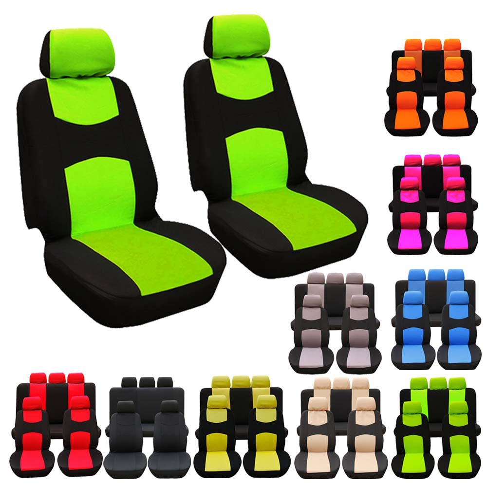 Universal Comfortable Plain Cloth Car Seat Cover