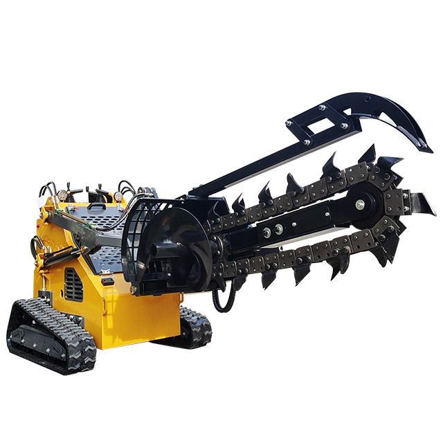 Fast Delivery Chinese Manufacturers Skid Steer Loader Tracked Mini Skid Steer Loader with attachment for Sale