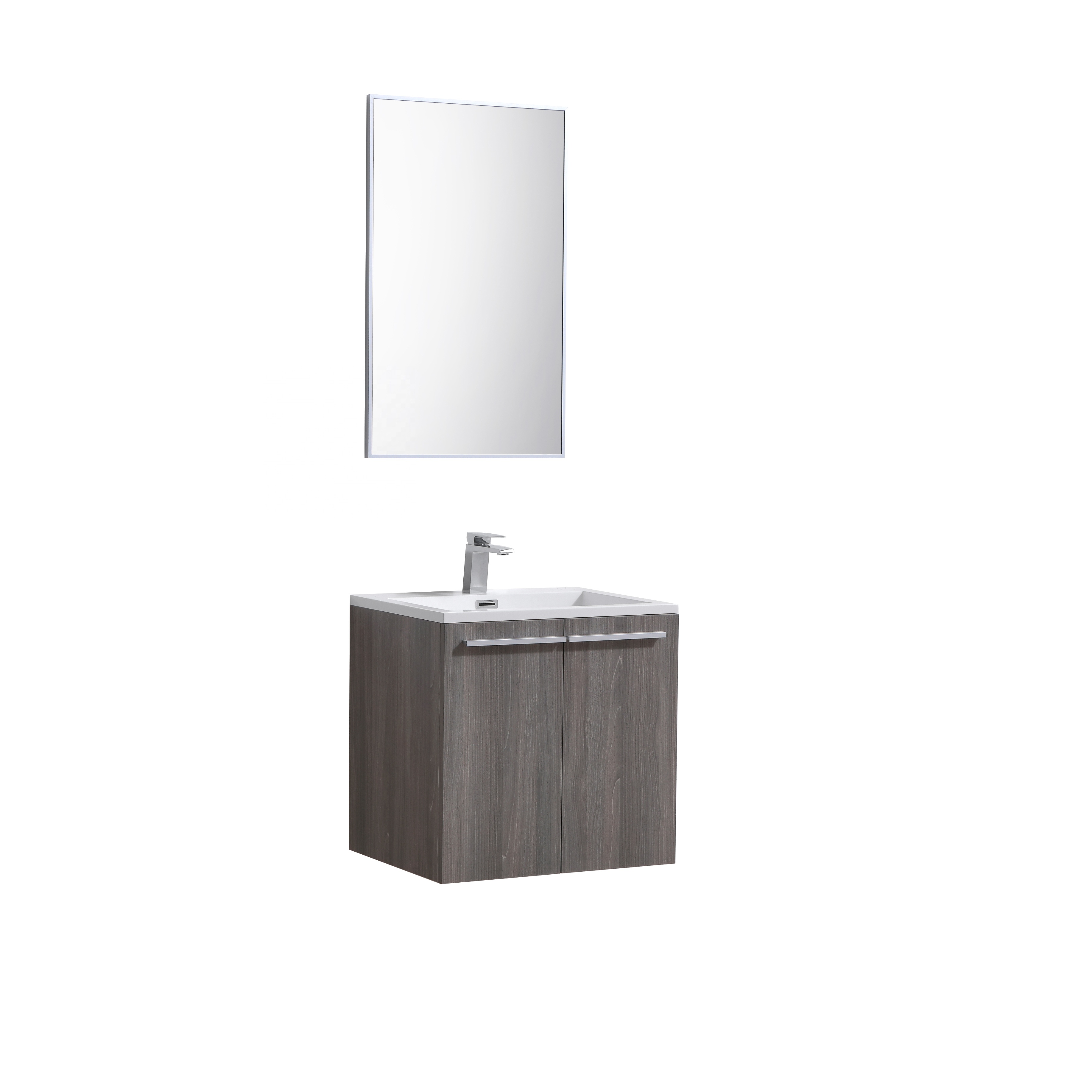 Wholesale Price Wooden Washroom Vanity Wash Basin Bathroom Sinks Cabinets