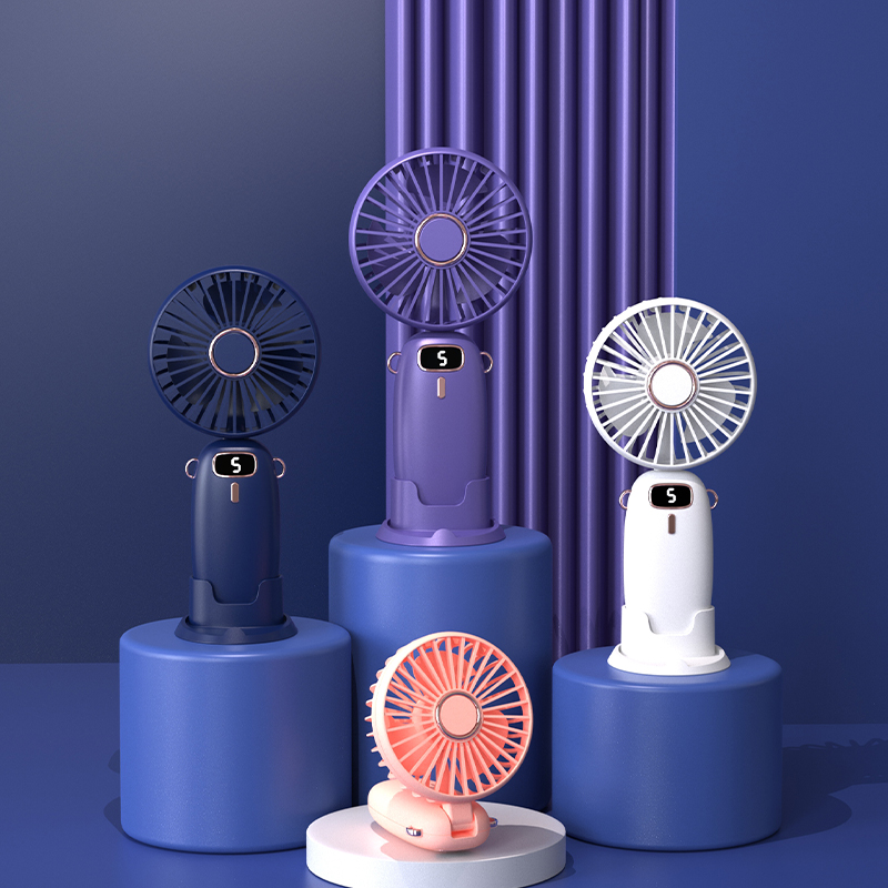 Outdoor Electric Folding Fans Usb Handy Pocket Foldable Mini Portable Fans Small Handheld Rechargeable Battery Mini Fans