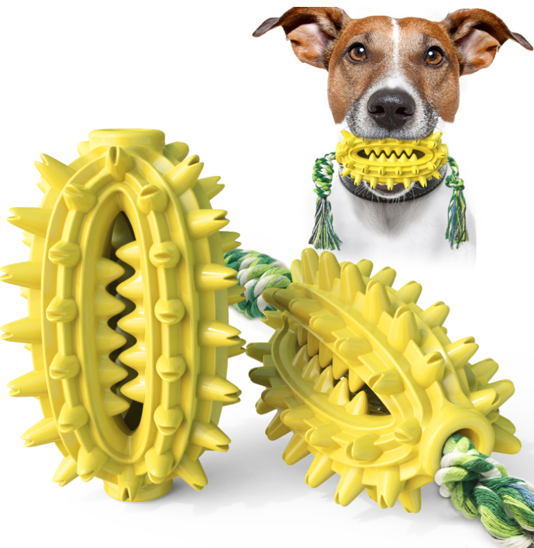 Hot style floating dog toy with rope cactus teeth molar stick dog toothbrush