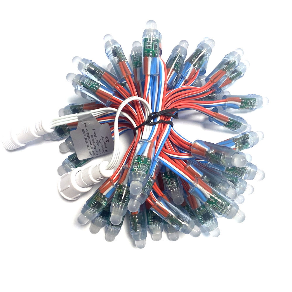 pixel led strip bar 12mm ws 2811 bullet pixel led light