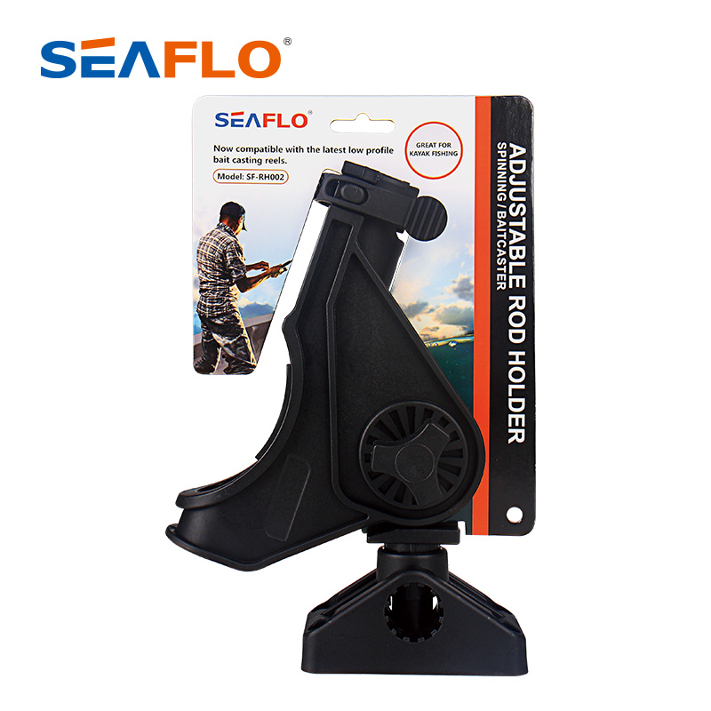 Durable Black Plastic Fishing Rod Holder