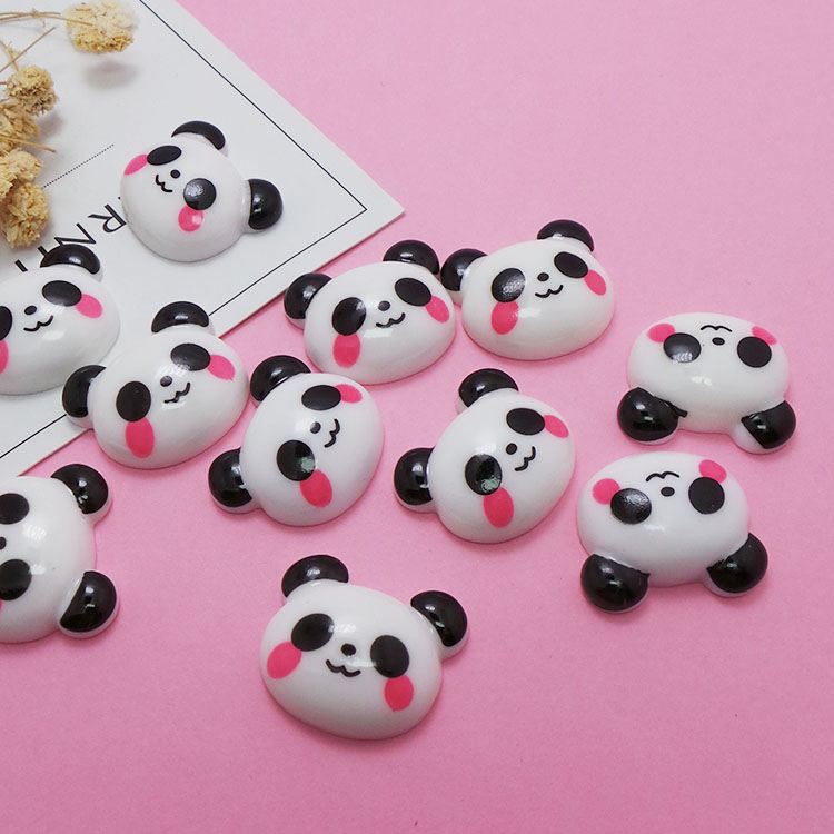 Корейский мультфильм панда diy ювелирные аксессуары чехол для мобильного телефона коробка для хранения пластырь из смолы Yiwu мелкие товары оптом