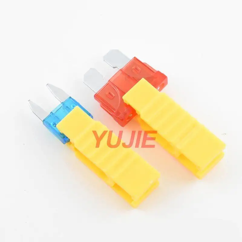 Yellow Fuse Removal Tool Fuse Puller for Auto Car Boat blade fuse