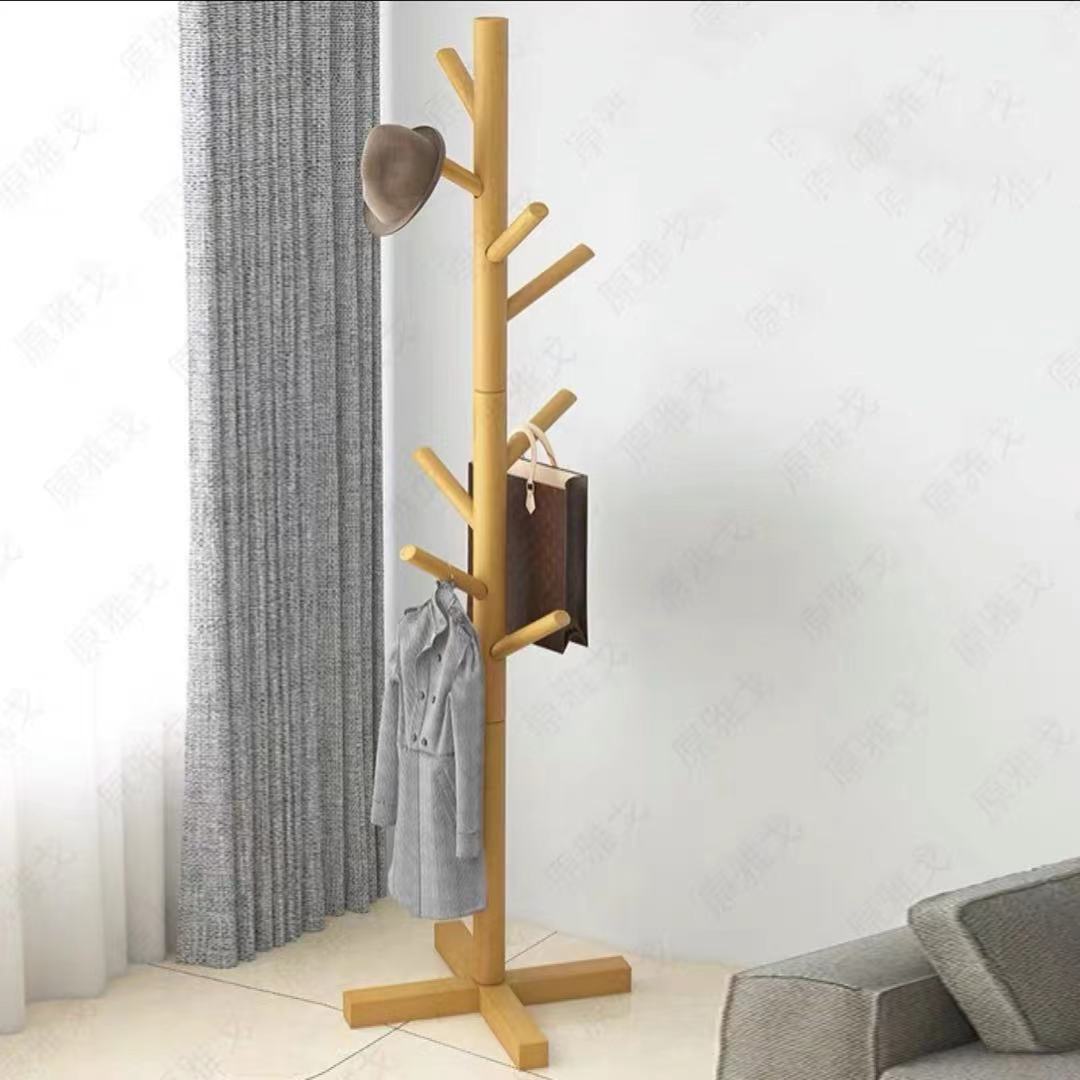 COMNENIR Cheap most popular product home bedroom design wooden storage room packaging modern clothes hanger
