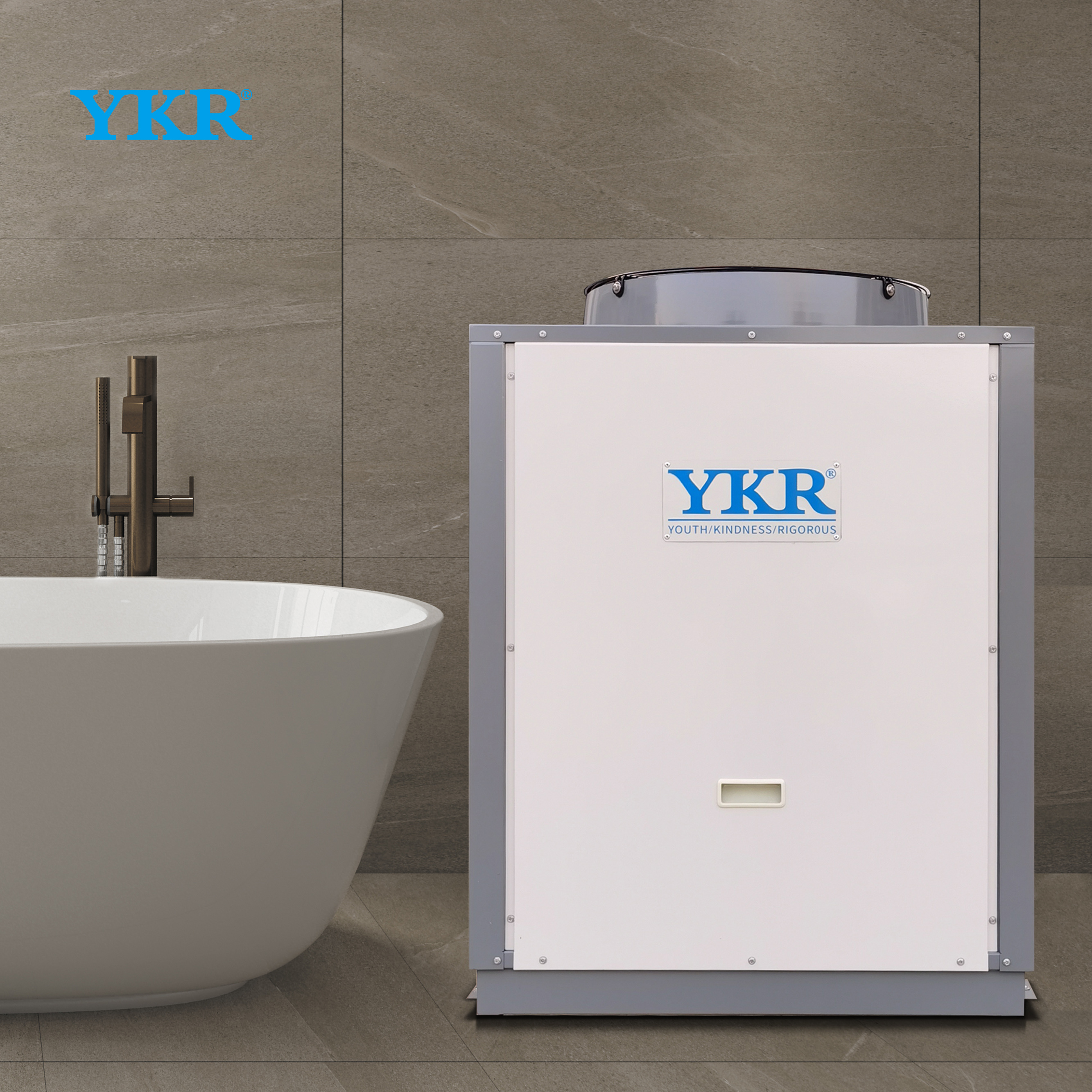OEM Low noise and environmentally friendly air energy heat pump for domestic water heaters passed ccc certification