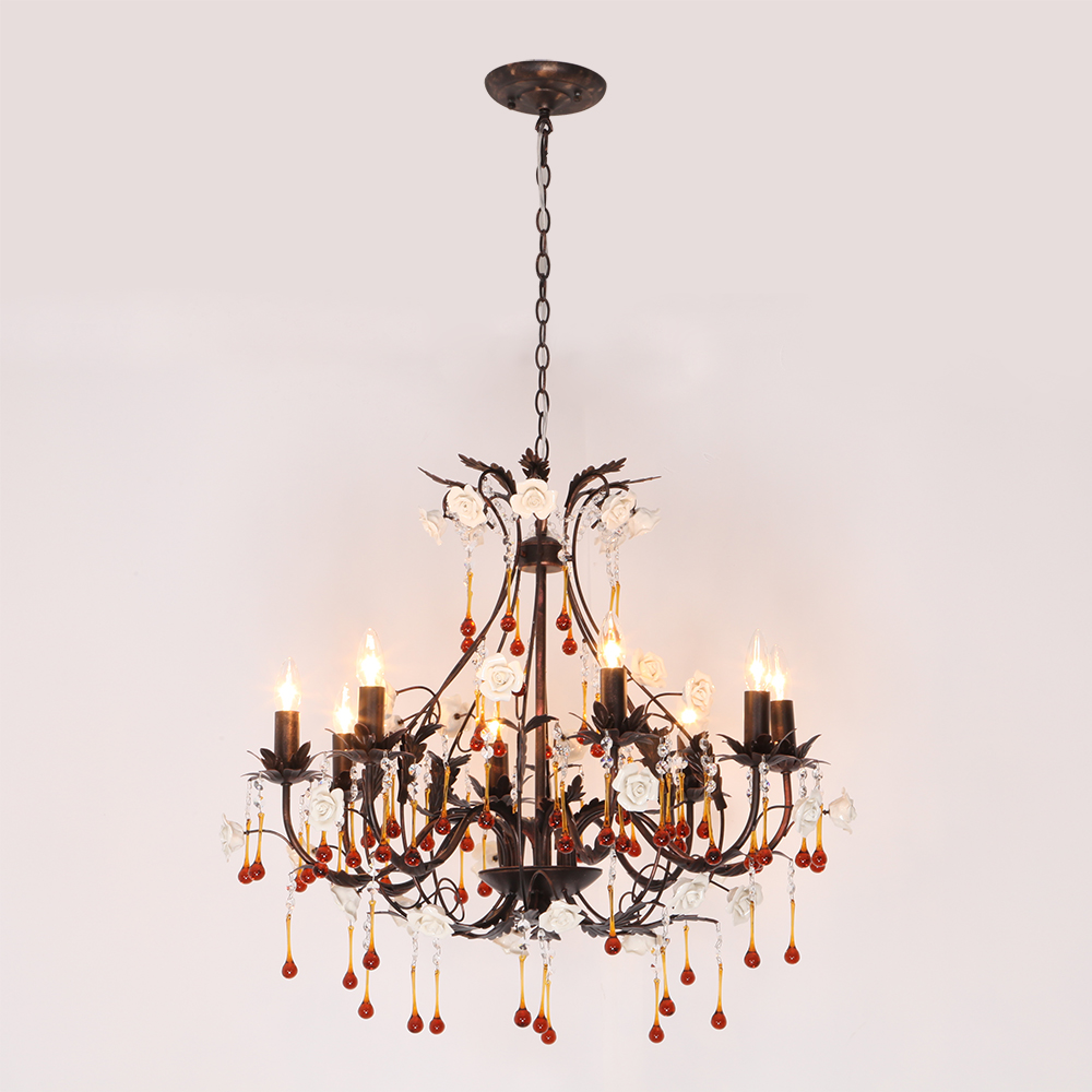 Masivel Modern crystal chandelier luxury decoration villa hotel bedroom chandelier ceiling indoor lighting led chandelier
