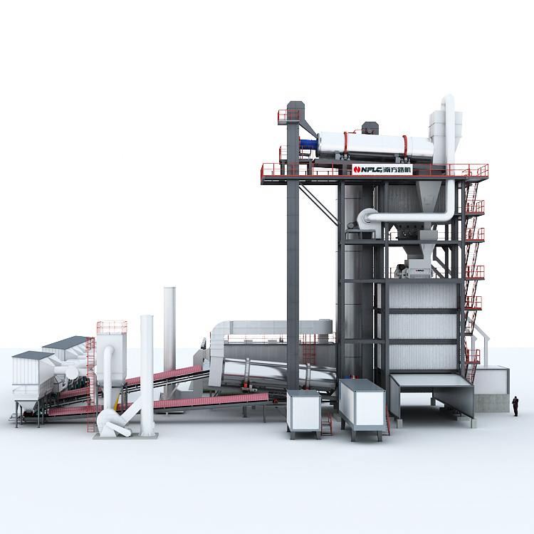 Xap240 Distributor RecyclingMix Asphalt Mixing Equipment Lqc240