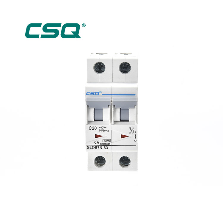 CSQ GLOB7N(L7N) 1P 63a MCB типы автоматических выключателей, электрические выключатели для продажи, мини-автоматический выключатель