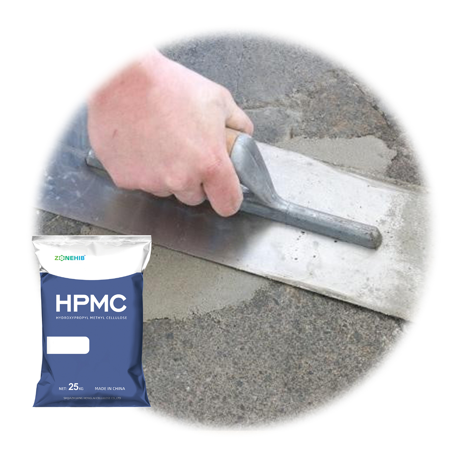 Construction Material Admixtures Resists Flaking HPMC MHPC Powder For Repair Mortar