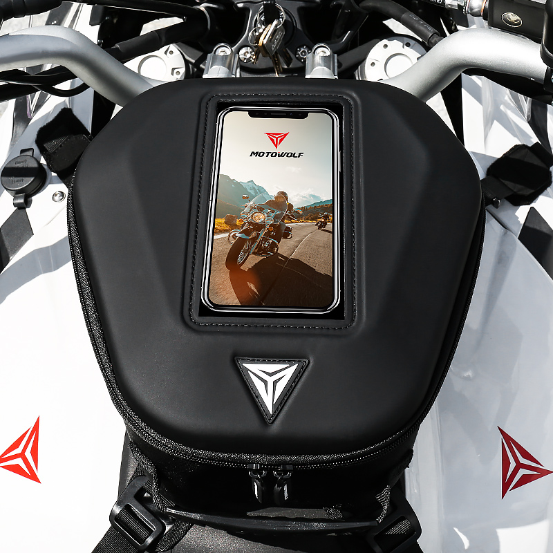 Motowolf прочная мотоциклетная сумка для бензобака, топливного бака, рюкзак, водонепроницаемая сумка для мотоцикла