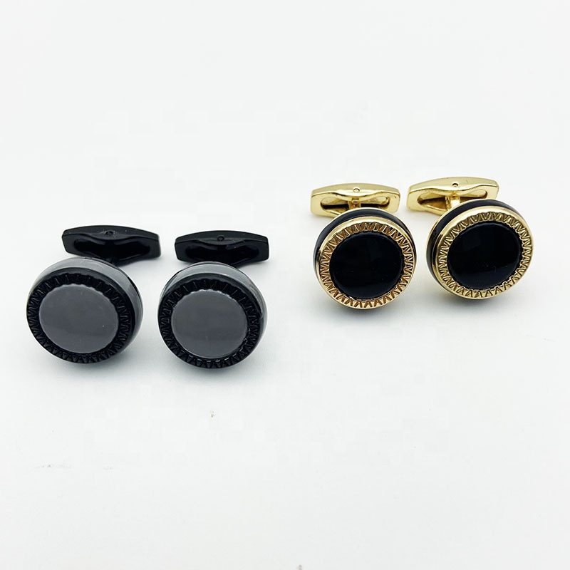 2021 New Design Corporate Promotional Gift Metal Cufflinks For Men's Shirts