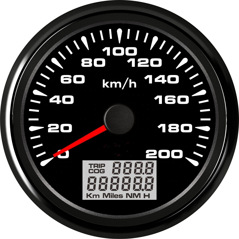 85 мм GPS Спидометр 200 км/ч одометр песометр с 8 задними фонарями