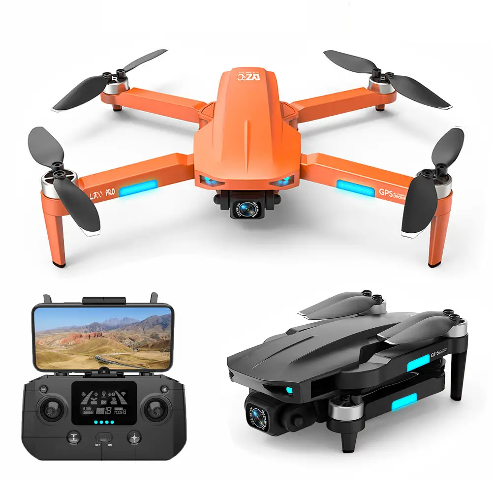 L700 PRO GPS FPV 1.2Km Drone 4K Professional Dual HD Camera Aerial Photography Brushless Motor Foldable Quadcopter Toys