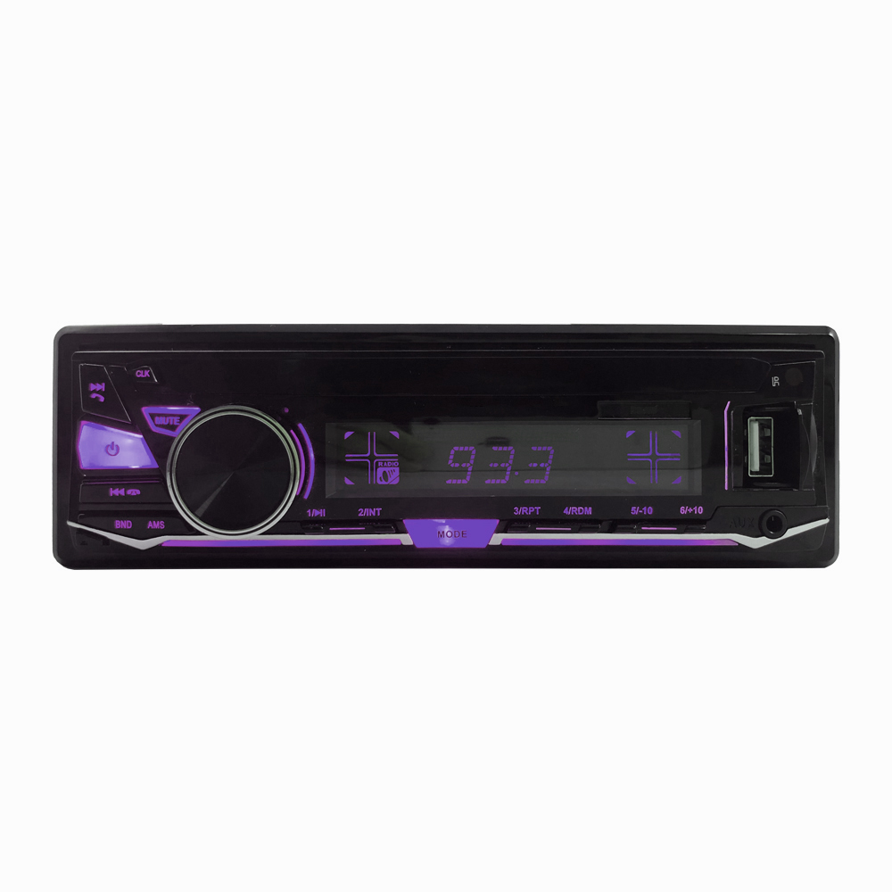 Съемная панель 7 видов цветов 1din автомобиля MP3 плеер ЖК-экран дисплей для воспроизведения музыки автомобиля обоих концах для подключения внешних устройств к автомобильной радиостанции