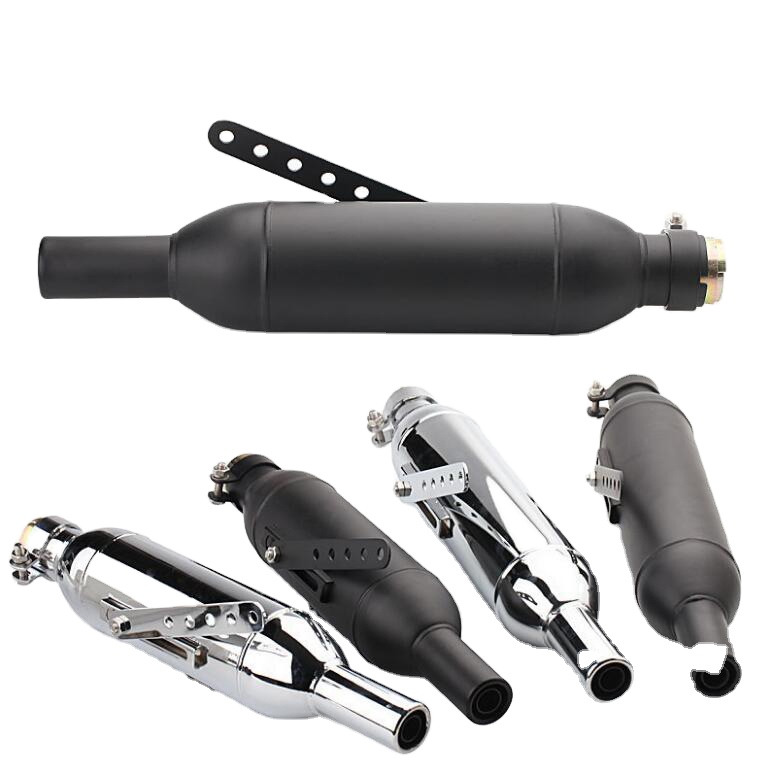 Универсальный 35/44 мм мотоцикл выхлопной для Yamaha XVs CG125 GN125 650 M800 1200 пользовательские XL883 глушитель выхлопной трубы антикварные старинные выхлопная труба