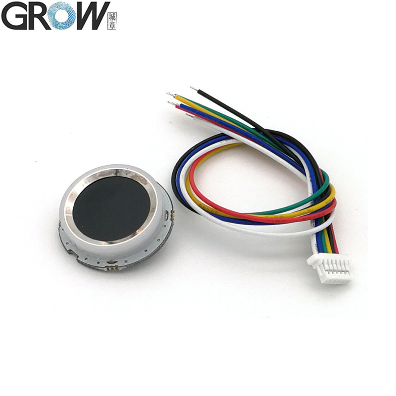 Круглый R502-A RGB rled UART интерфейс емкостный модуль контроля доступа с 200 емкостью