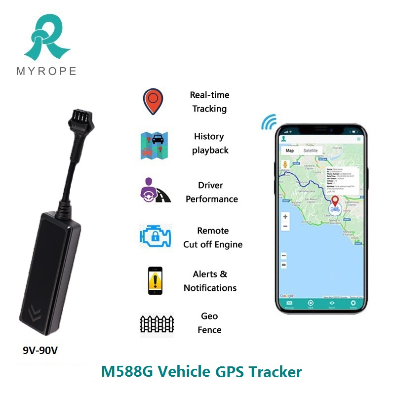 Миниатюрный GPS-трекер в режиме реального времени, миниатюрный велосипедный GPS-трекер с реле