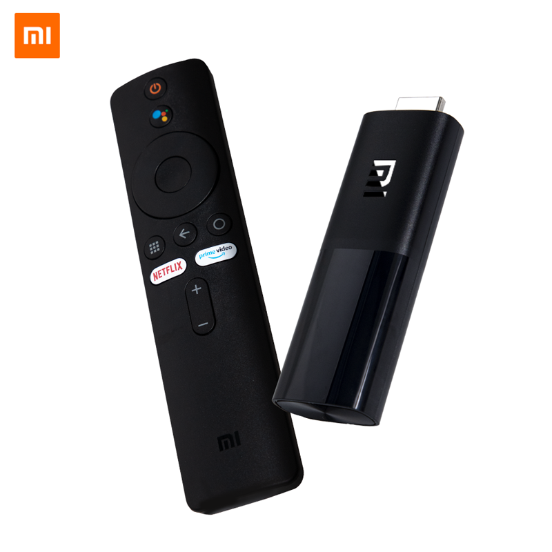 Оригинальные Xiaomi Mi TV Stick Android TV 9,0 Quad-core 1080P Dolby DTS HD двойной декодирования 1 ГБ ОЗУ 8 Гб ПЗУ Google Assistant Netflix