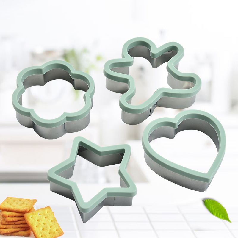 Amazon hot sale ginger man stainless steel cookie mold