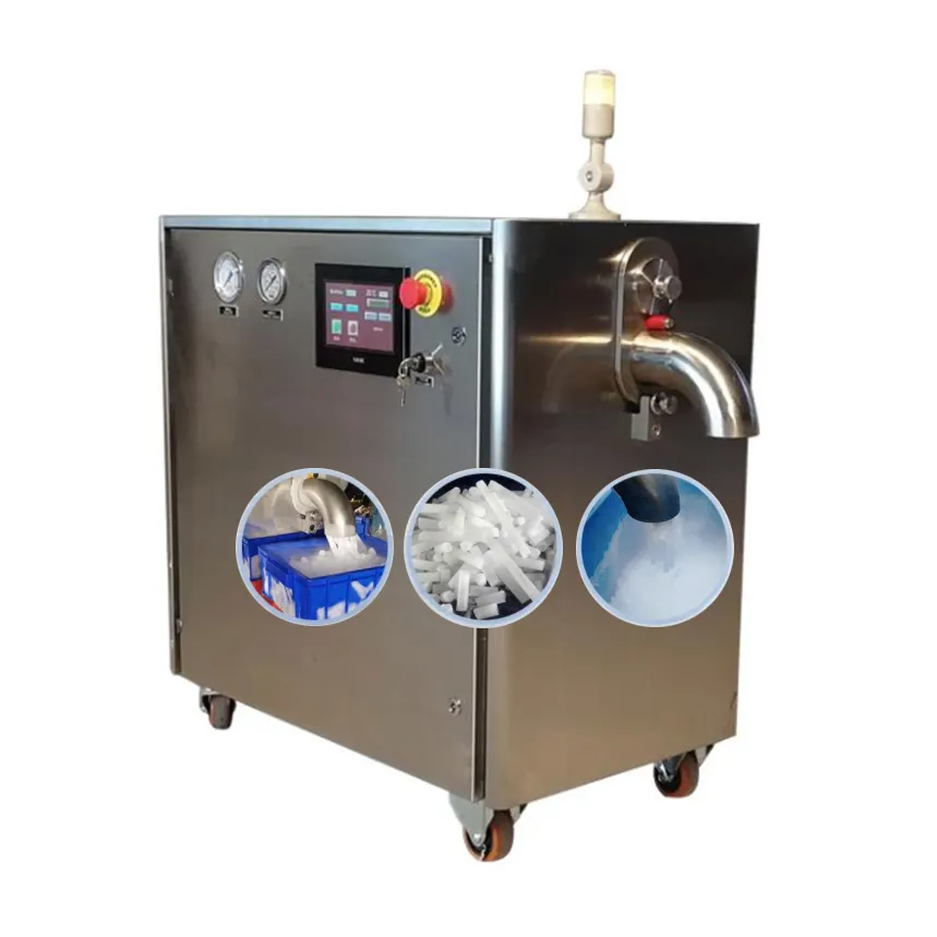Automatic Electric Co2 Dry Ice Generator Production Block Industrial Ice Making Machines
