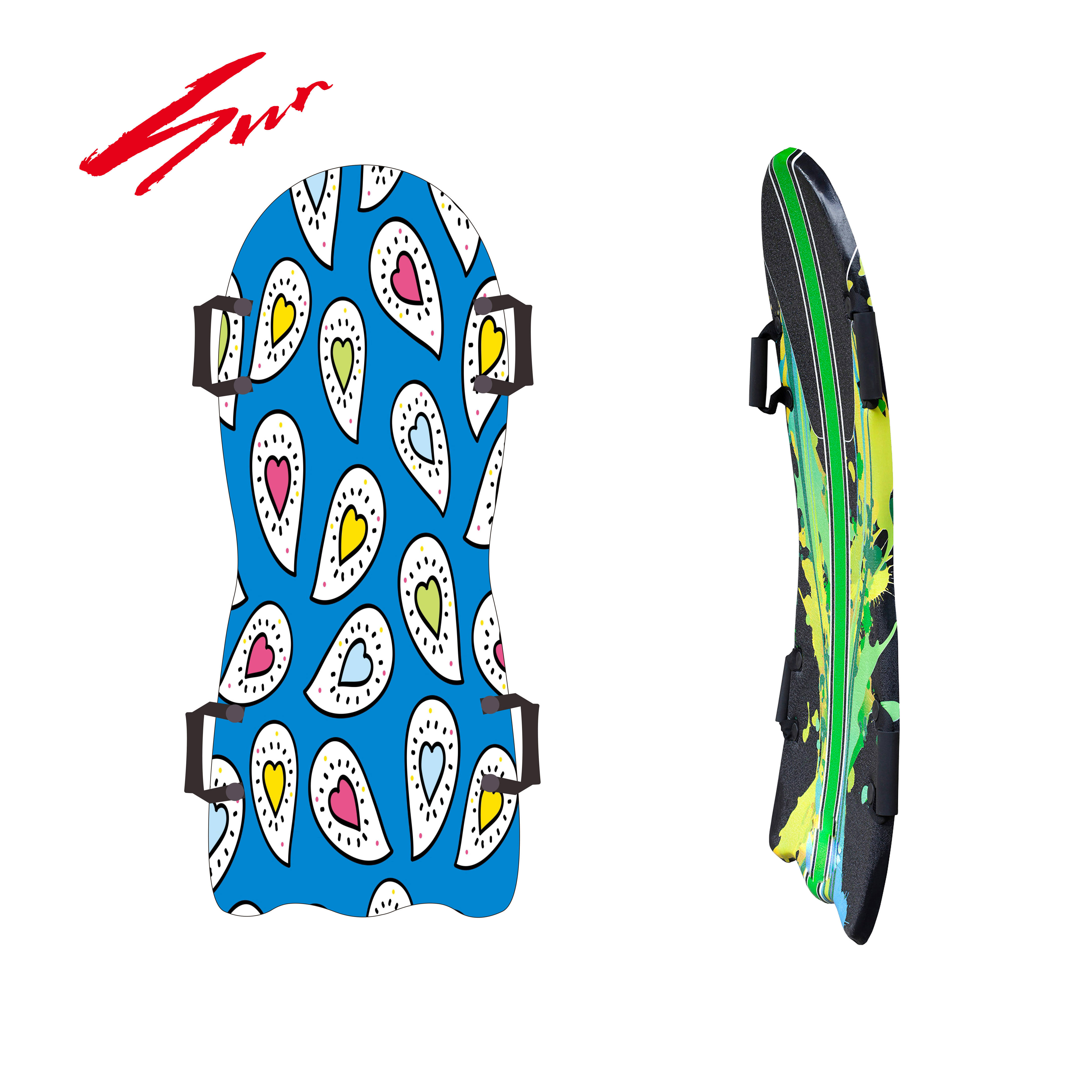 Snow Glider Sled Foam Plastic Snow Slider Sleds for Children