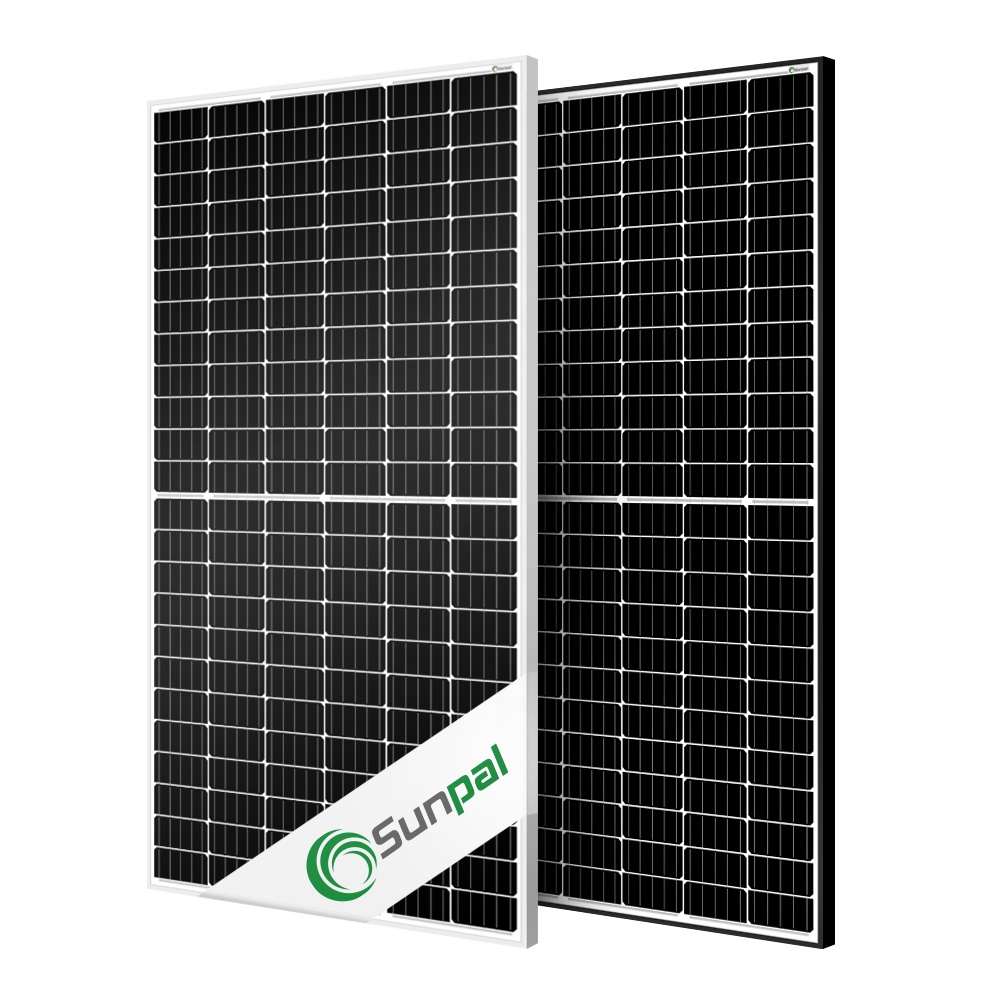 Солнечная панель Sunpal 400 Вт, фотогальванический солнечный PV модуль 390 Вт, 380 Вт, 375 Вт, 400 Вт, 144 Вт, Вт, полуобрезанная цена на элементов