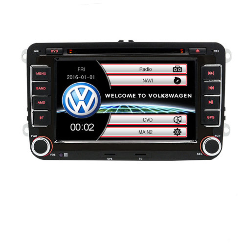 Автомобильный мультимедийный плеер с GPS, Авторадио 2 Din 128 М для VW/POLO/PASSAT b6/golf 5/Skoda/Octavia/SEAT/LEON, радио, dvd, Автомобильный плеер