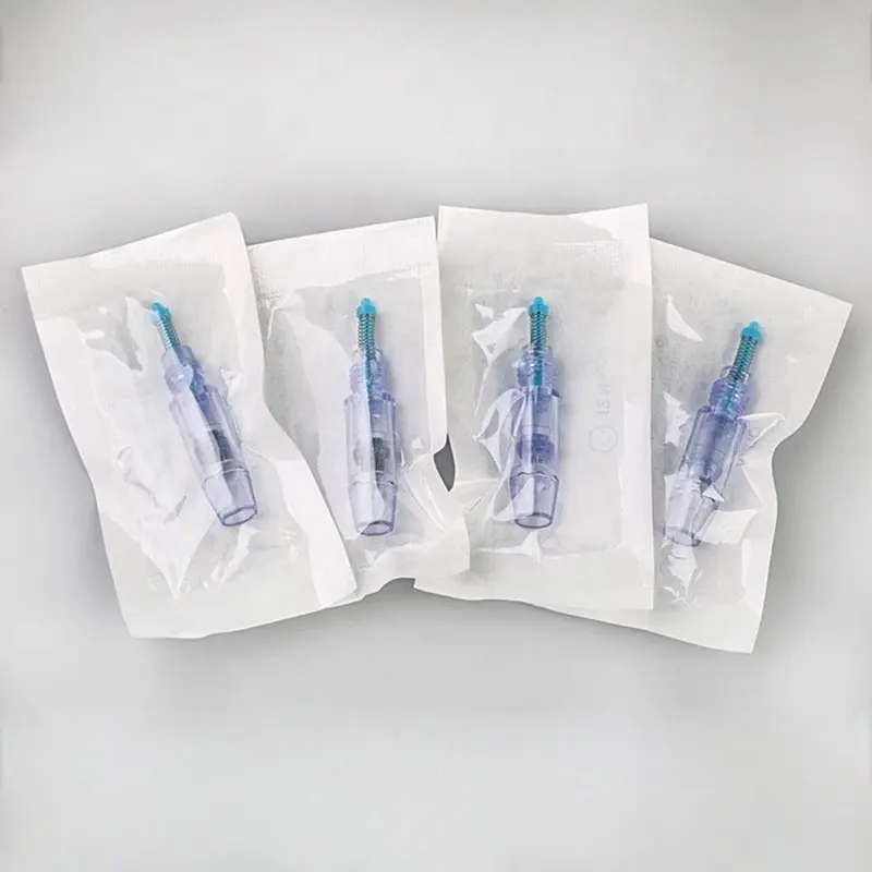 Artmex Blue Screw Tattoo Needles 9/12/36/42/nano Cartridge For Derma Pen Micro Tattoo Embroidery Machine Needle Tips