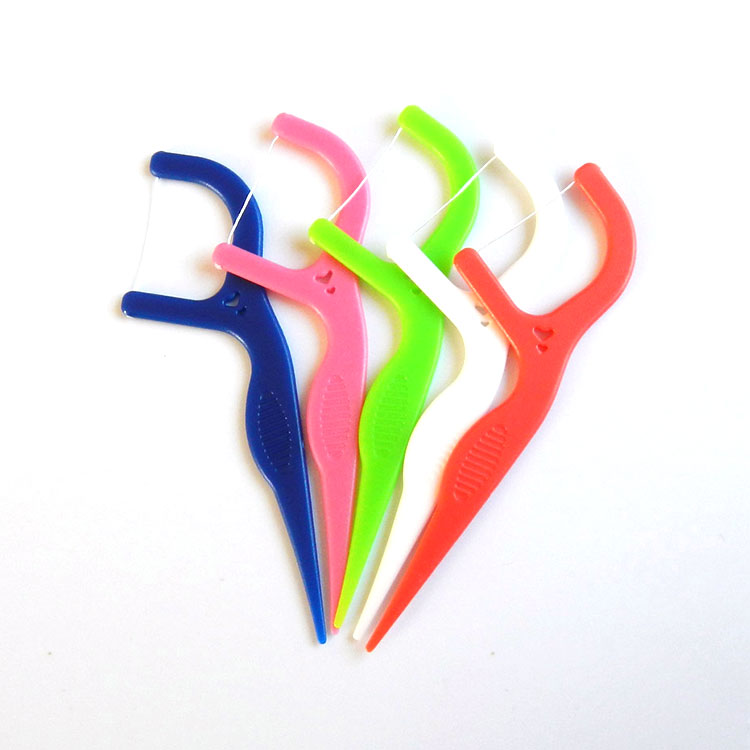 Factory supply best quality dental floss eco friendly colorful dental floss pick