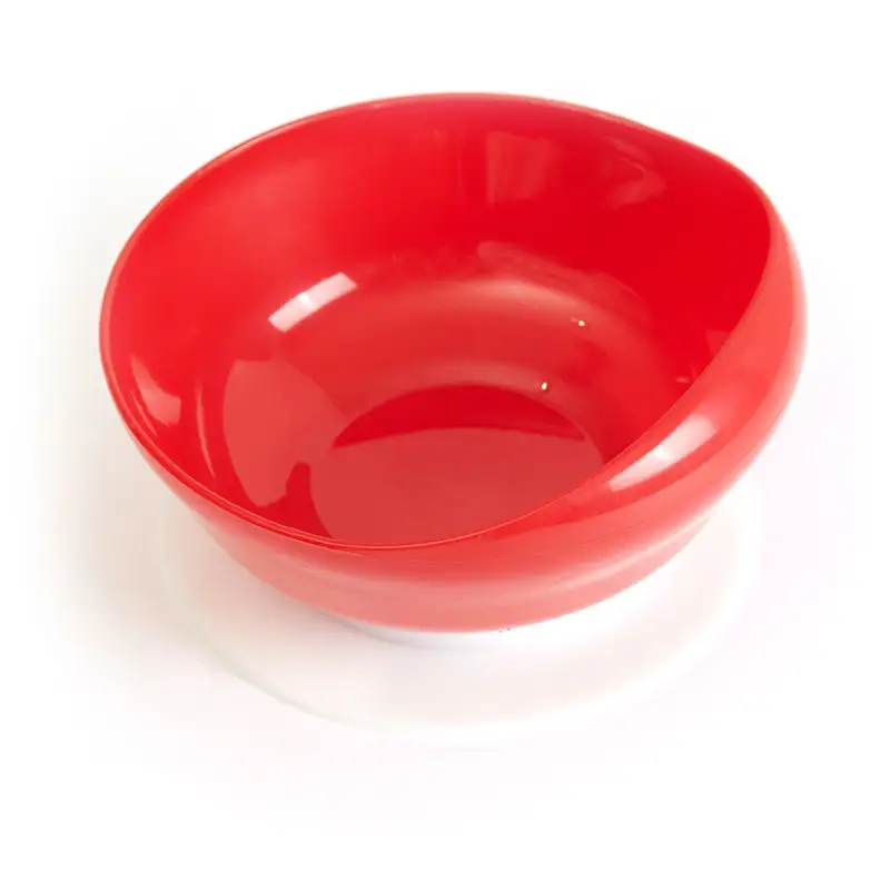 Large capacity salad bowl plastic big bowl With TPR suction cup Designed for the elderly