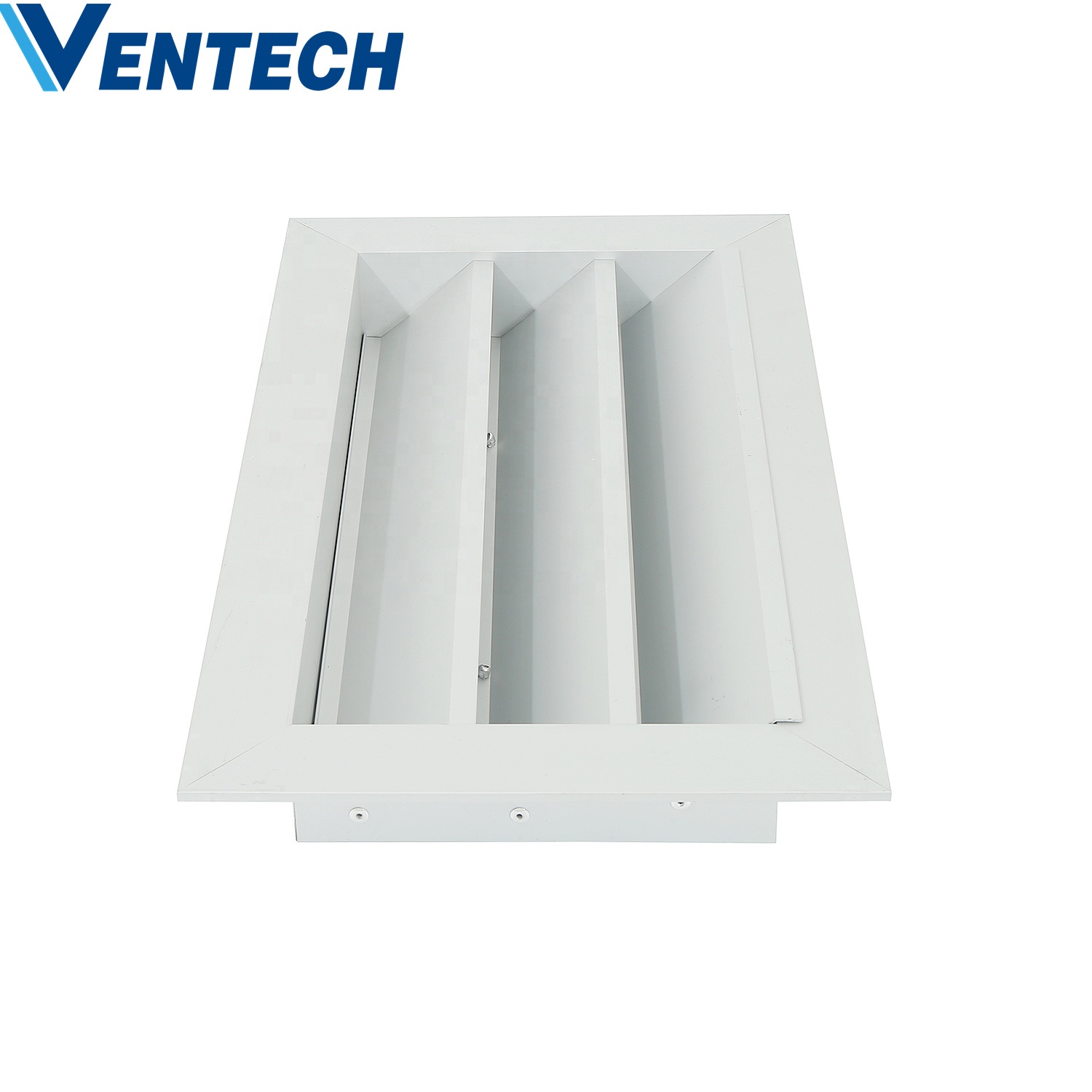 Hvac Aluminum Air Conditioner Adjustable Waterproof Fresh Air Vent Exhaust Air Weather Louvers